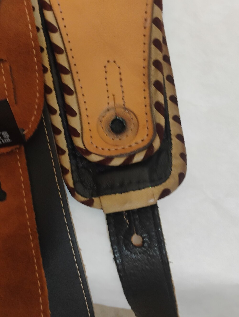 Levy’s And Perris Two Leather Guitar Straps - Picture 7 of 13